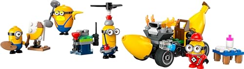 LEGO Despicable Me 4 Minions Banana Car Playset 75580 | Creative Minions Gift