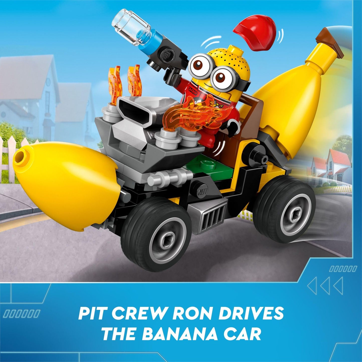 LEGO Despicable Me 4 Minions & Banana Car 75580 | Creative Building Toy