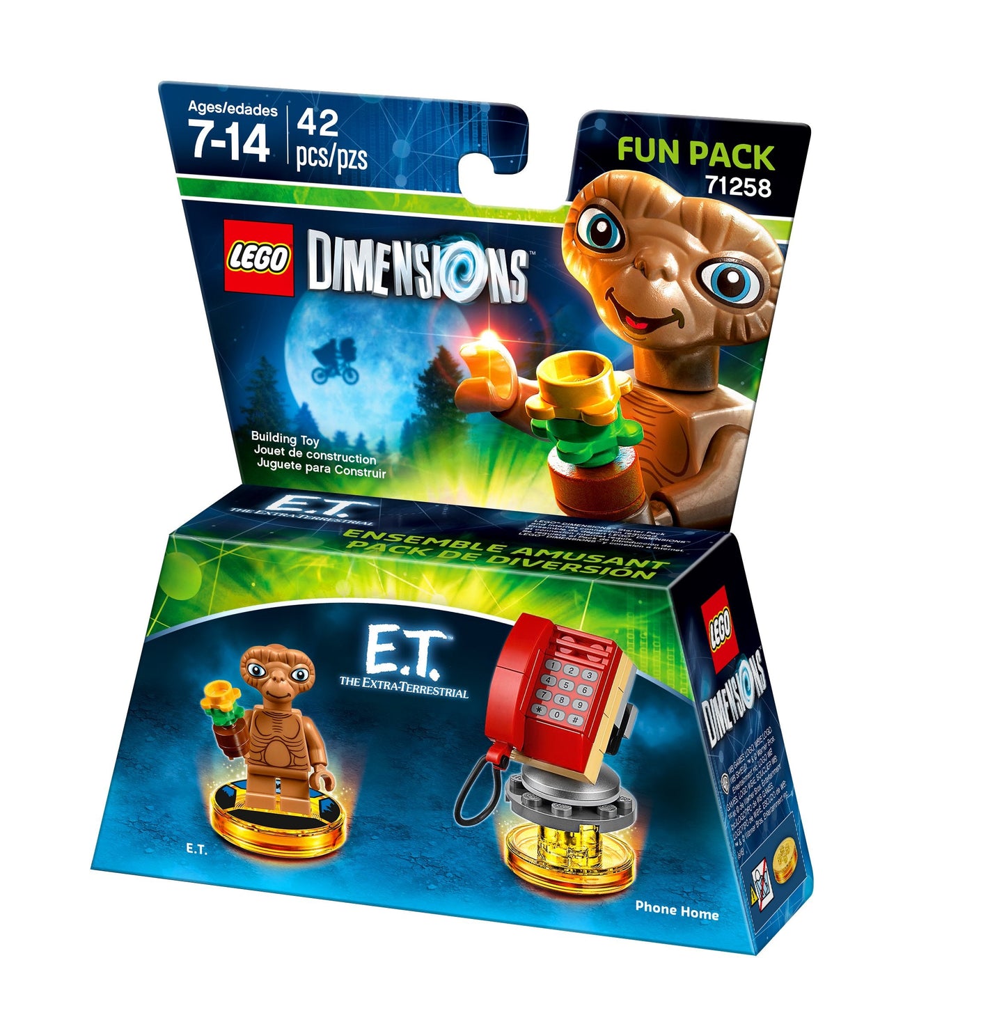 LEGO E.T. Fun Pack for Dimensions – Add-On Figure with Phone Home & In-Game Abilities
