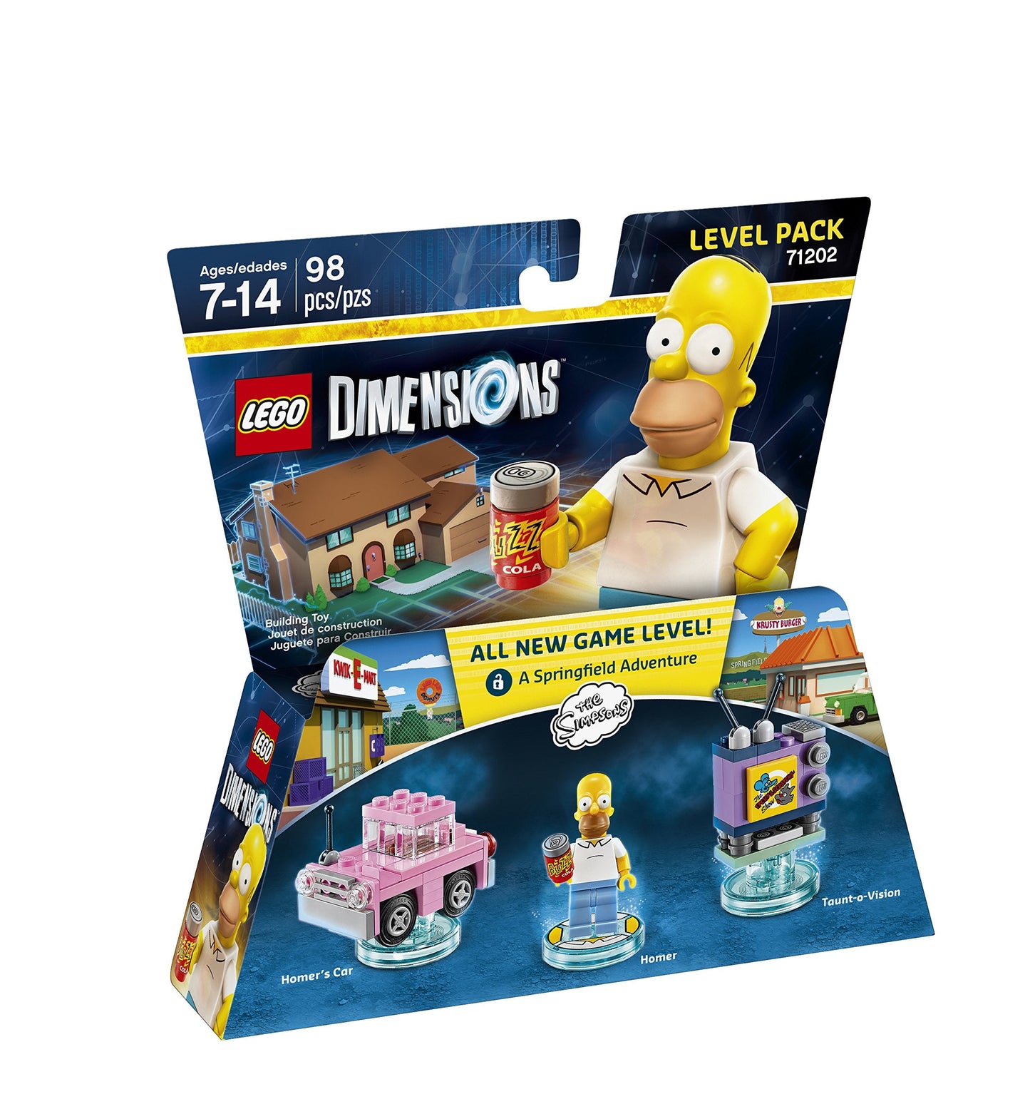 LEGO Dimensions Simpsons Level Pack – Expand Your Springfield Adventure