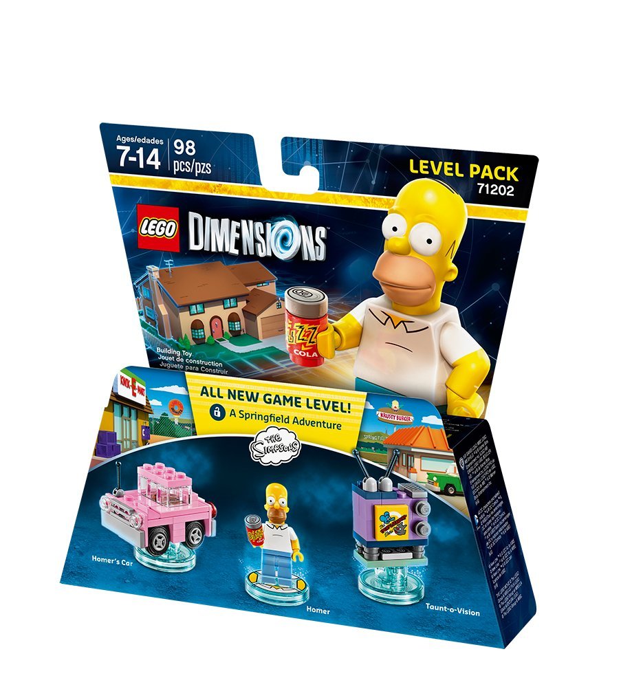 LEGO Dimensions Simpsons Level Pack – Expand Your Springfield Adventure