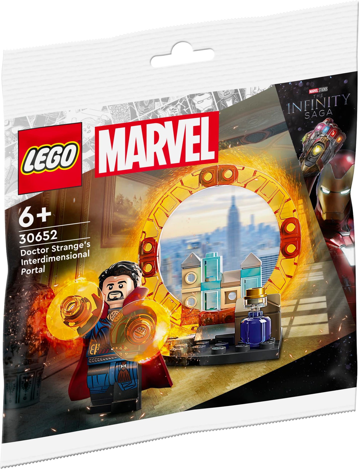 LEGO 30652 Doctor Strange's Interdimensional Portal Polybag – Authentic Mini Figure for Creative LEGO Play