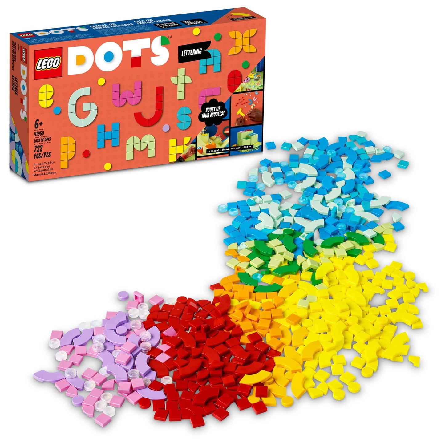 LEGO DOTS Lettering Tiles 41950 – Custom Messages & Room Decor Kit