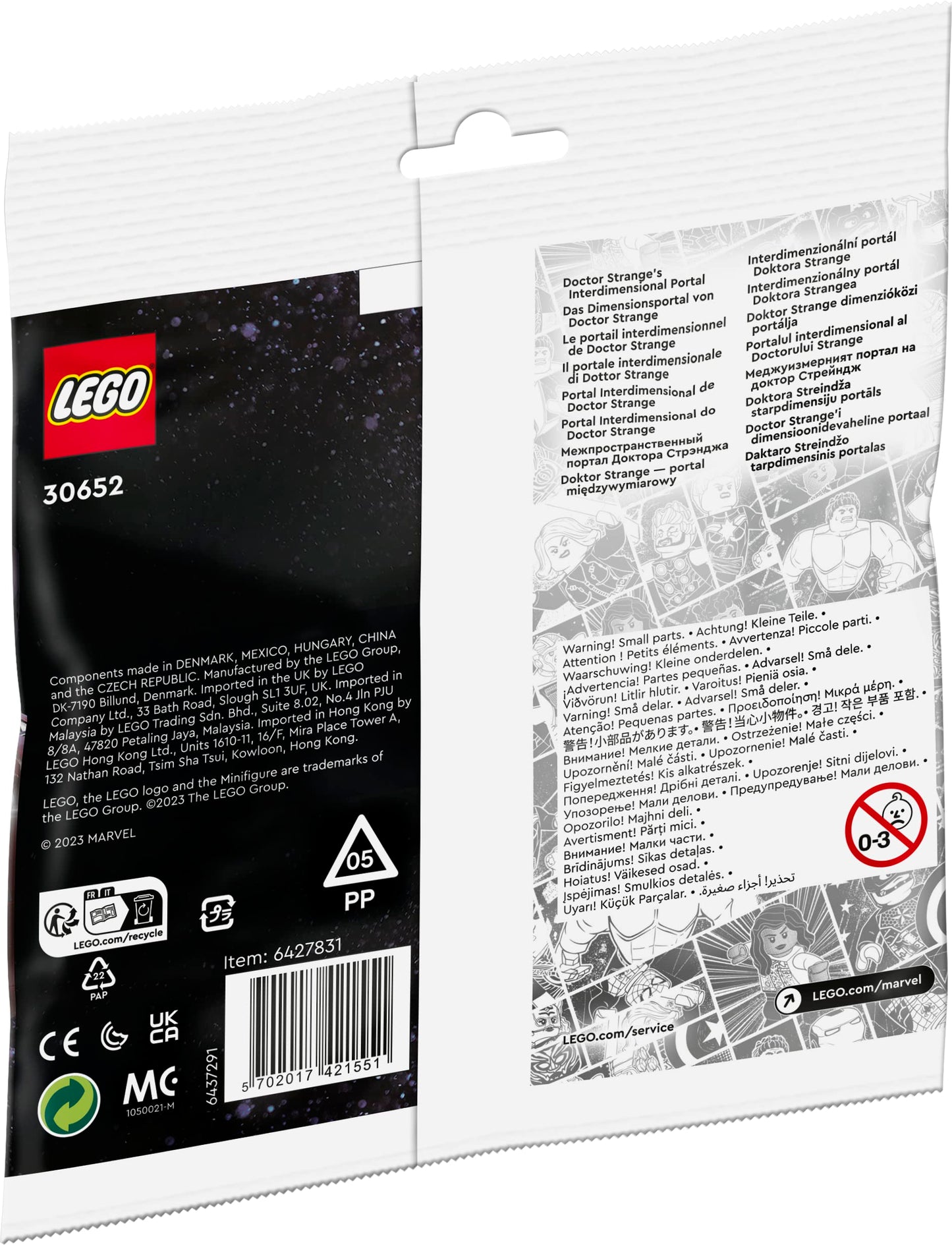 LEGO 30652 Doctor Strange's Interdimensional Portal Polybag – Authentic Mini Figure for Creative LEGO Play