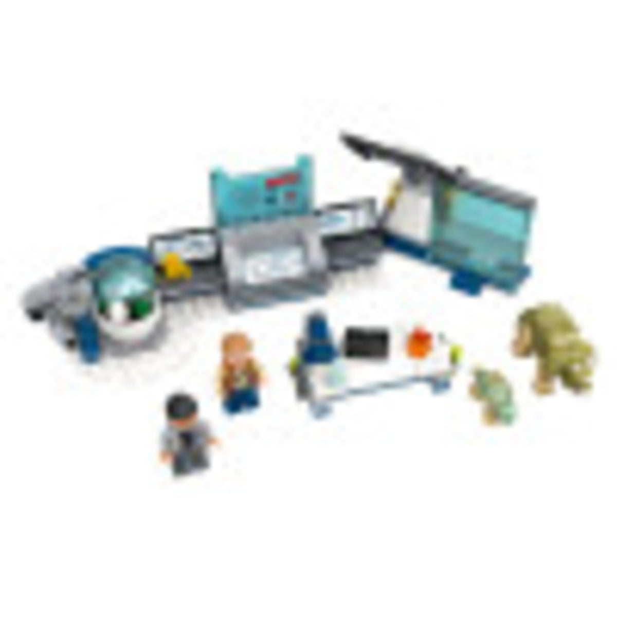 LEGO Jurassic World Dr. Wu's Lab: Baby Dinosaurs Breakout 75939 – 164-Piece Building Kit with Owen Grady