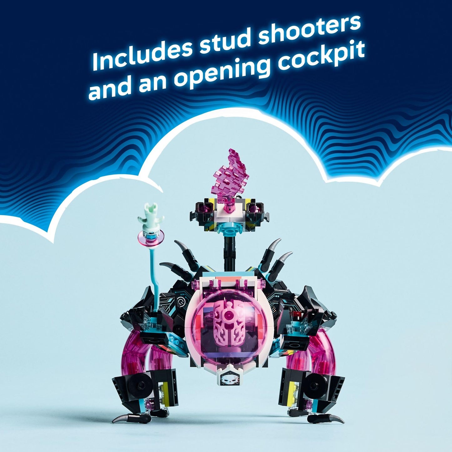 LEGO DREAMZzz Mateo vs. Cyber Brain Mech (71495) – 2-in-1 Build, 368 Pieces, Ages 8+