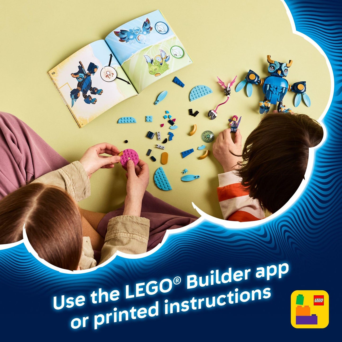 LEGO DREAMZzz Zoey’s Time Owl (71494) | Dual Build Modes for Imaginative Play
