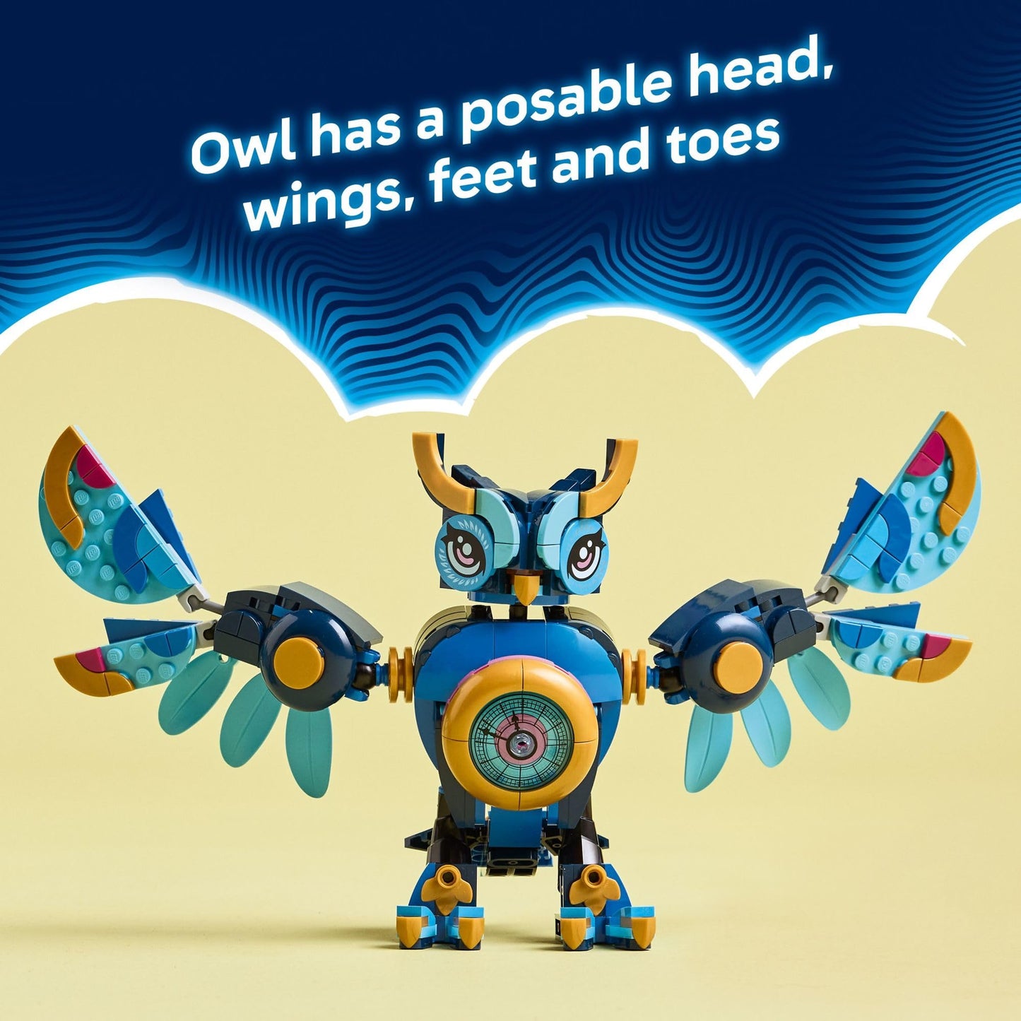 LEGO DREAMZzz Zoey’s Time Owl (71494) | Dual Build Modes for Imaginative Play