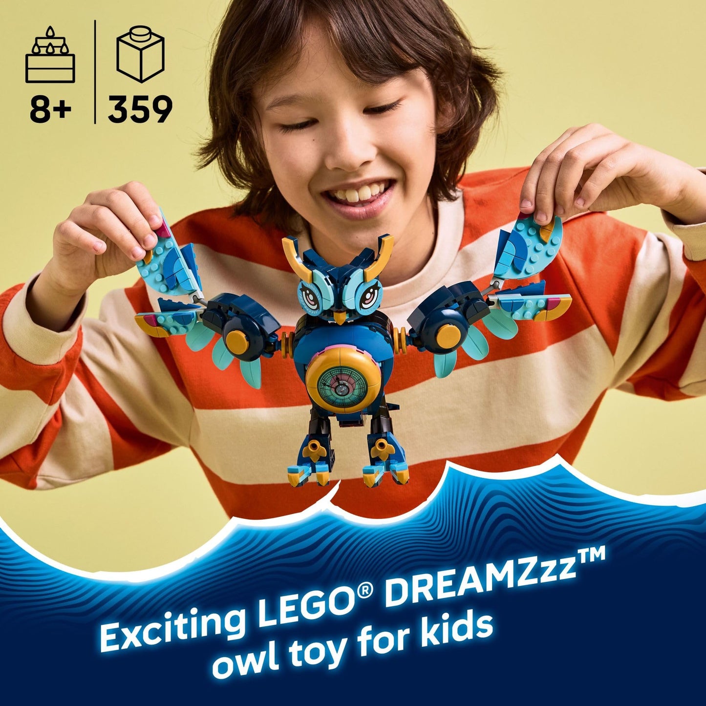 LEGO DREAMZzz Zoey’s Time Owl (71494) | Dual Build Modes for Imaginative Play