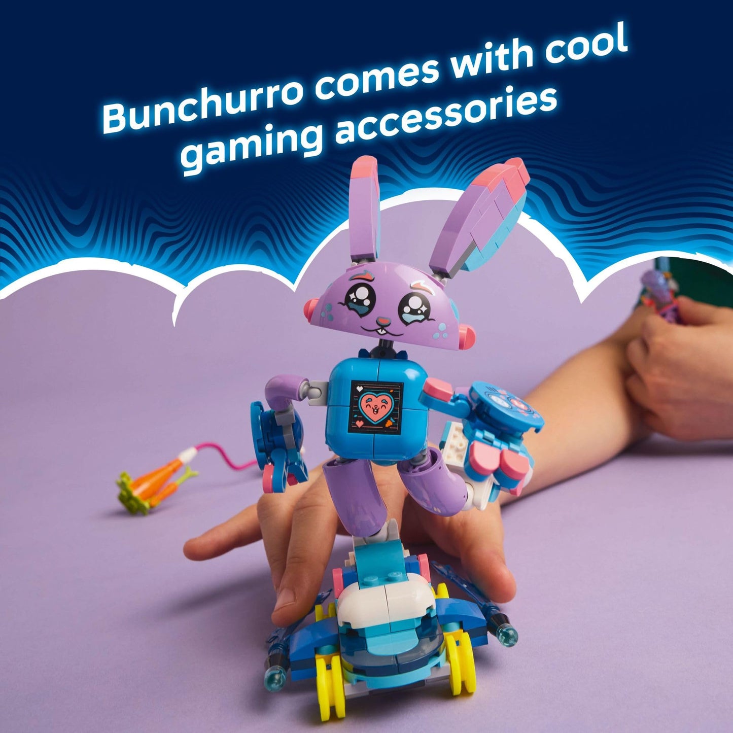 LEGO DREAMZzz Izzie & Bunchurro Gaming Bunny - 71490 | Fantasy Adventure Building Set for 7+