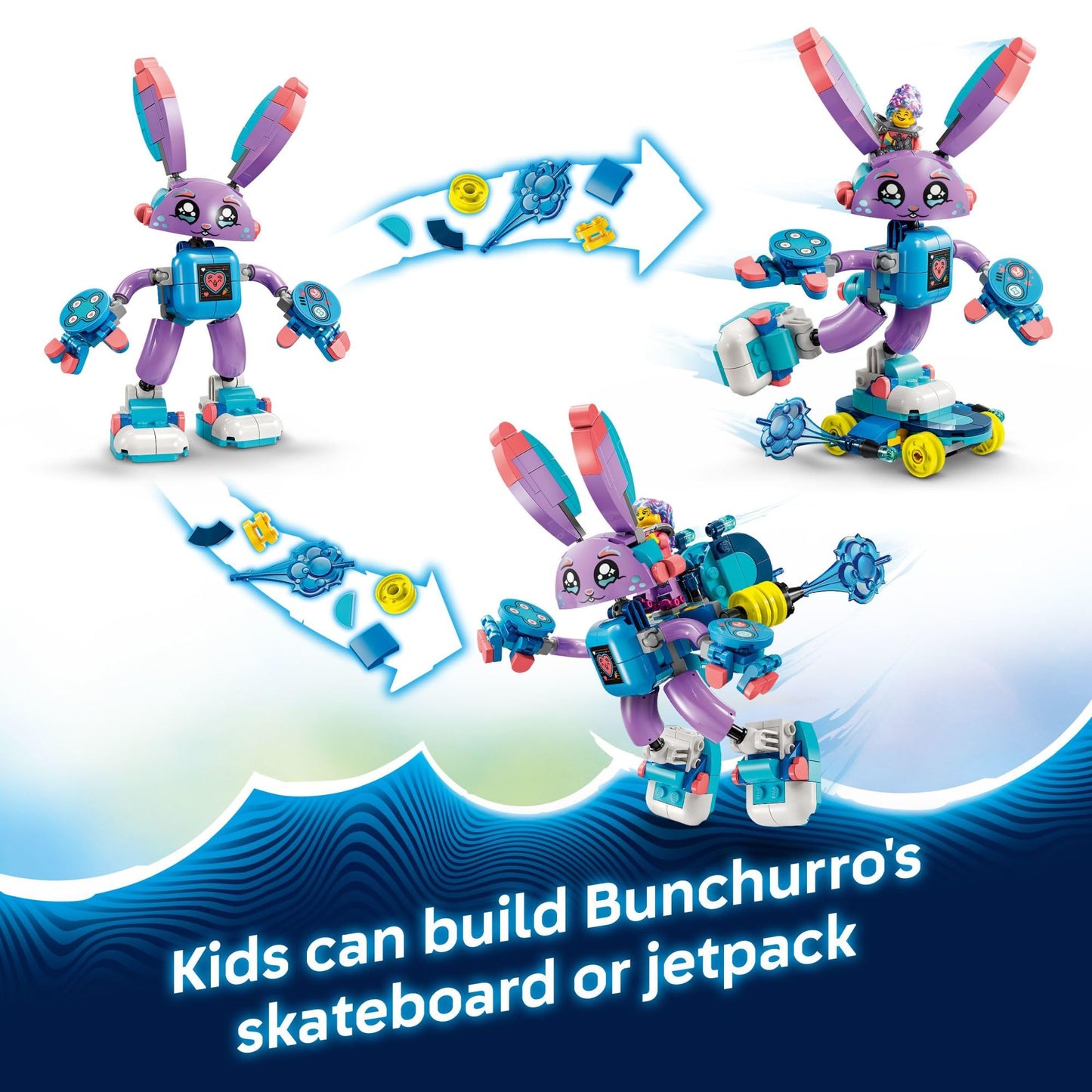 LEGO DREAMZzz Izzie & Bunchurro Gaming Bunny - 71490 | Fantasy Adventure Building Set for 7+