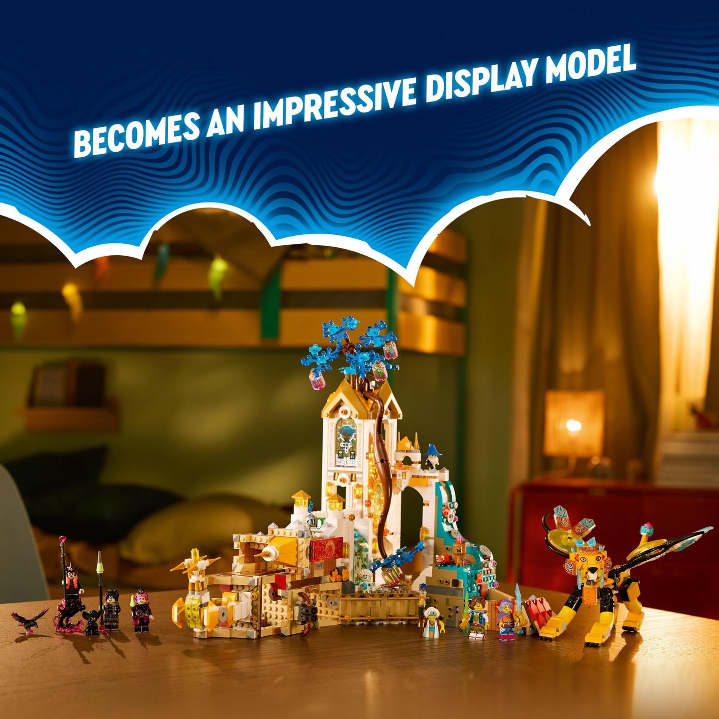 LEGO DREAMZzz Castle Nocturnia (71486) — 2 Building Modes, 6 Minifigures, Imaginative Storytelling