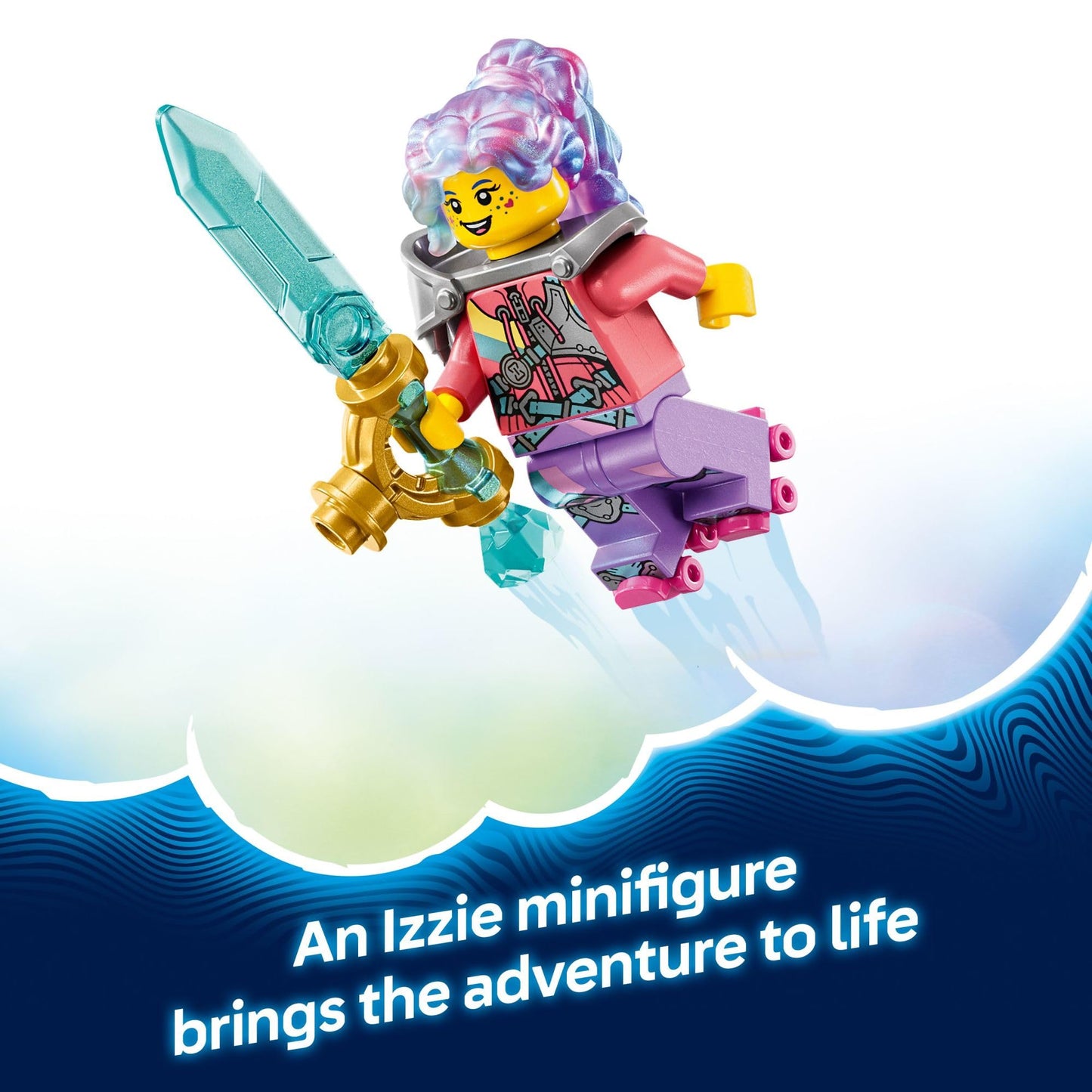 LEGO DREAMZzz Izzie & Bunchurro Gaming Bunny - 71490 | Fantasy Adventure Building Set for 7+
