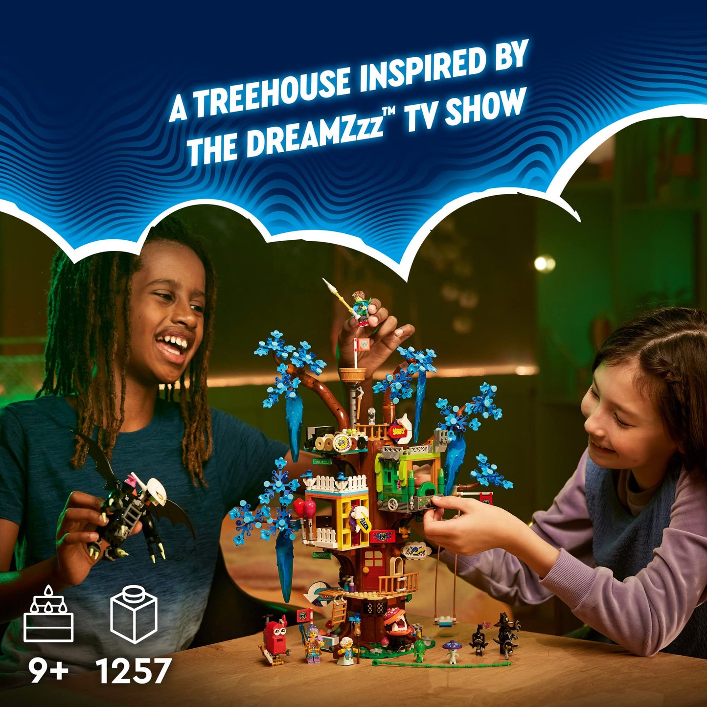 LEGO DREAMZzz Fantastical Tree House 71461 – 3 Detailed Rooms with Mrs. Castillo, Izzie, Mateo & Night Hunter