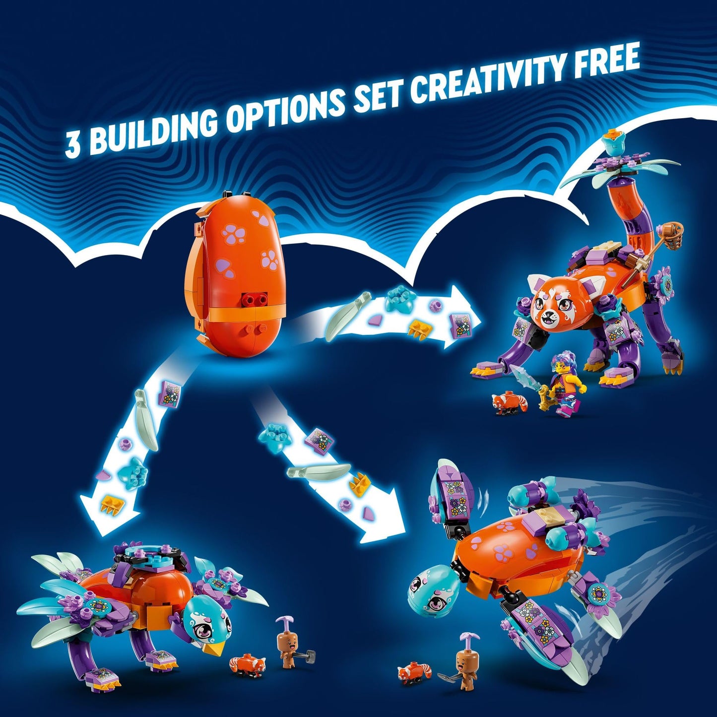 LEGO DREAMZzz Izzie’s Dream Animals (71481) – 328-Piece Building Toy for Kids 8+