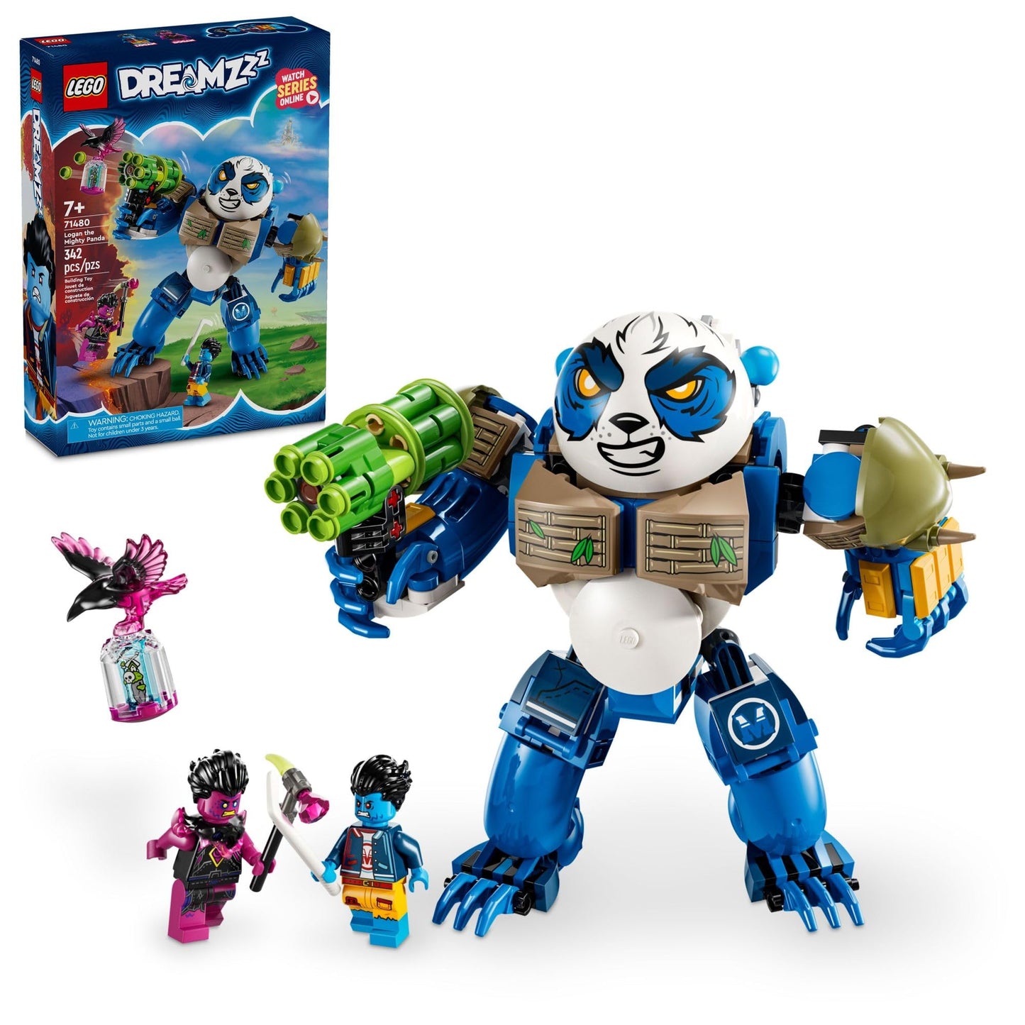 LEGO DREAMZzz Logan the Mighty Panda 71480 – Build & Play