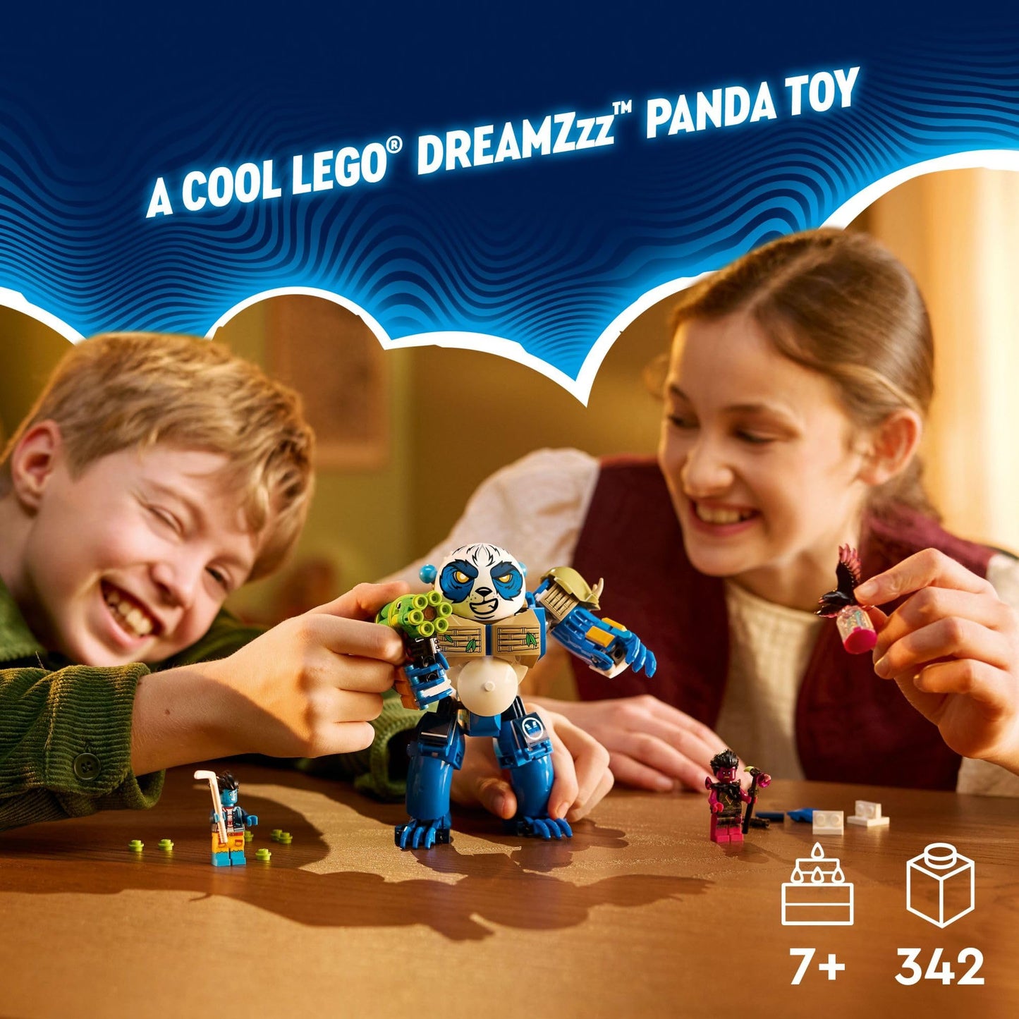 LEGO DREAMZzz Logan the Mighty Panda 71480 – Build & Play