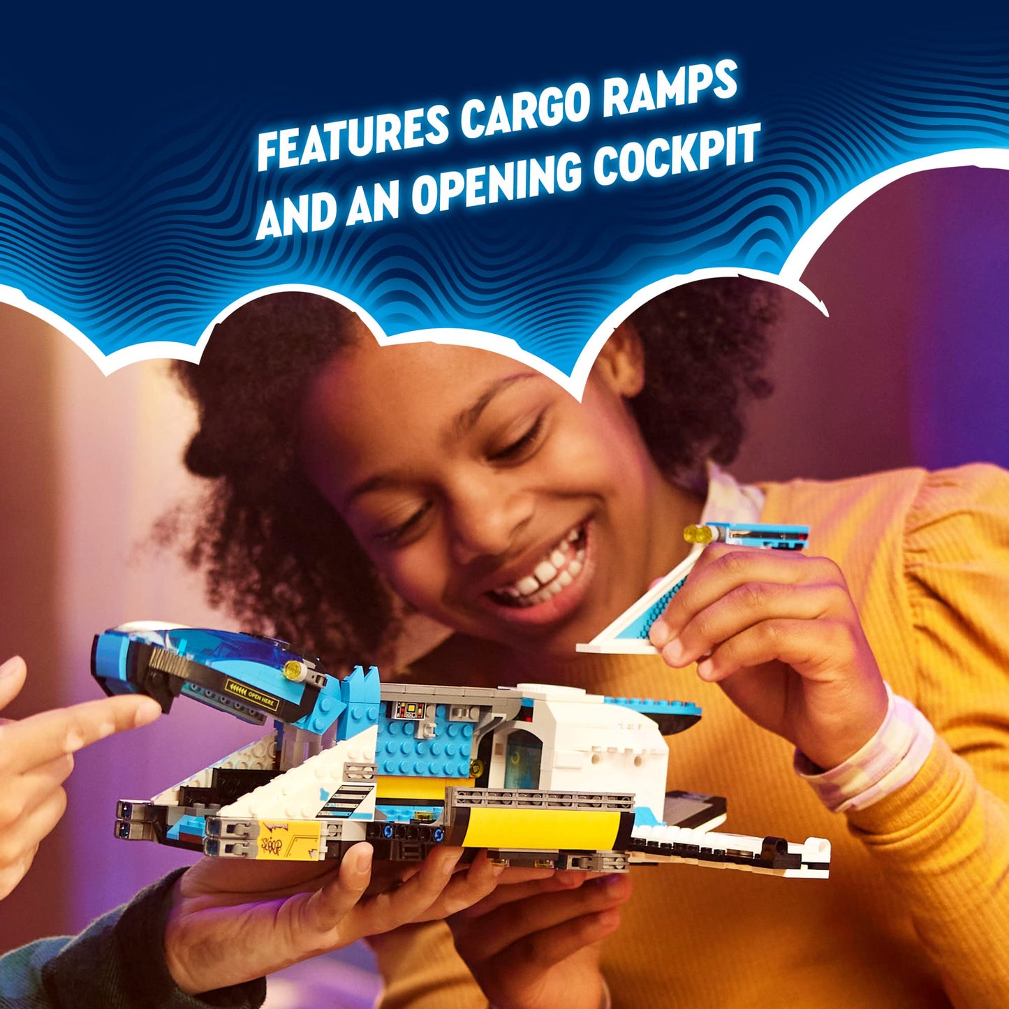 LEGO DREAMZzz Mr. Oz’s Spacebus (71460) – Space Shuttle School Bus Building Set for Kids 9+