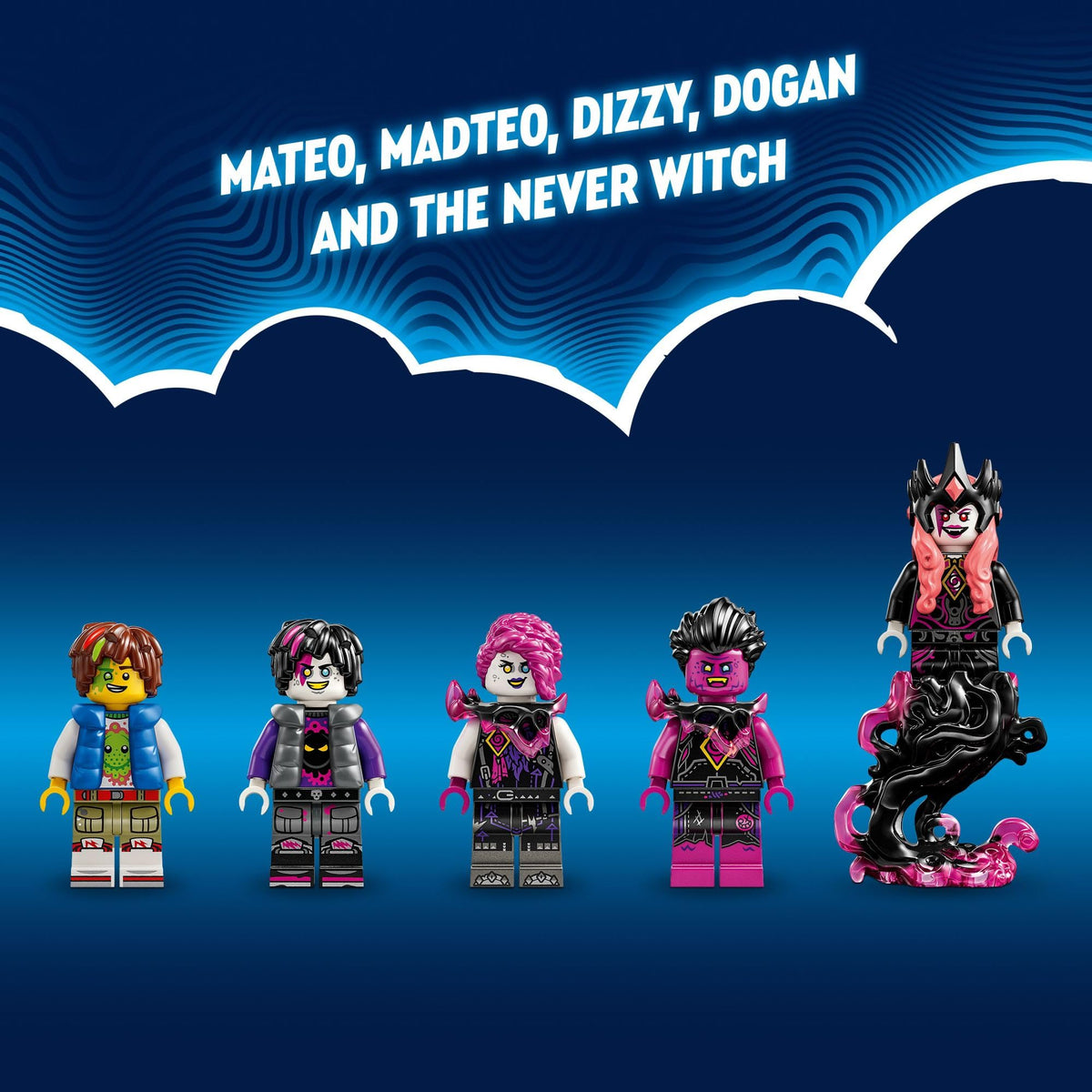 LEGO DREAMZzz The Never Witch's Nightmare Creatures (71483) - Build Raven, Wolf & DoomBlob