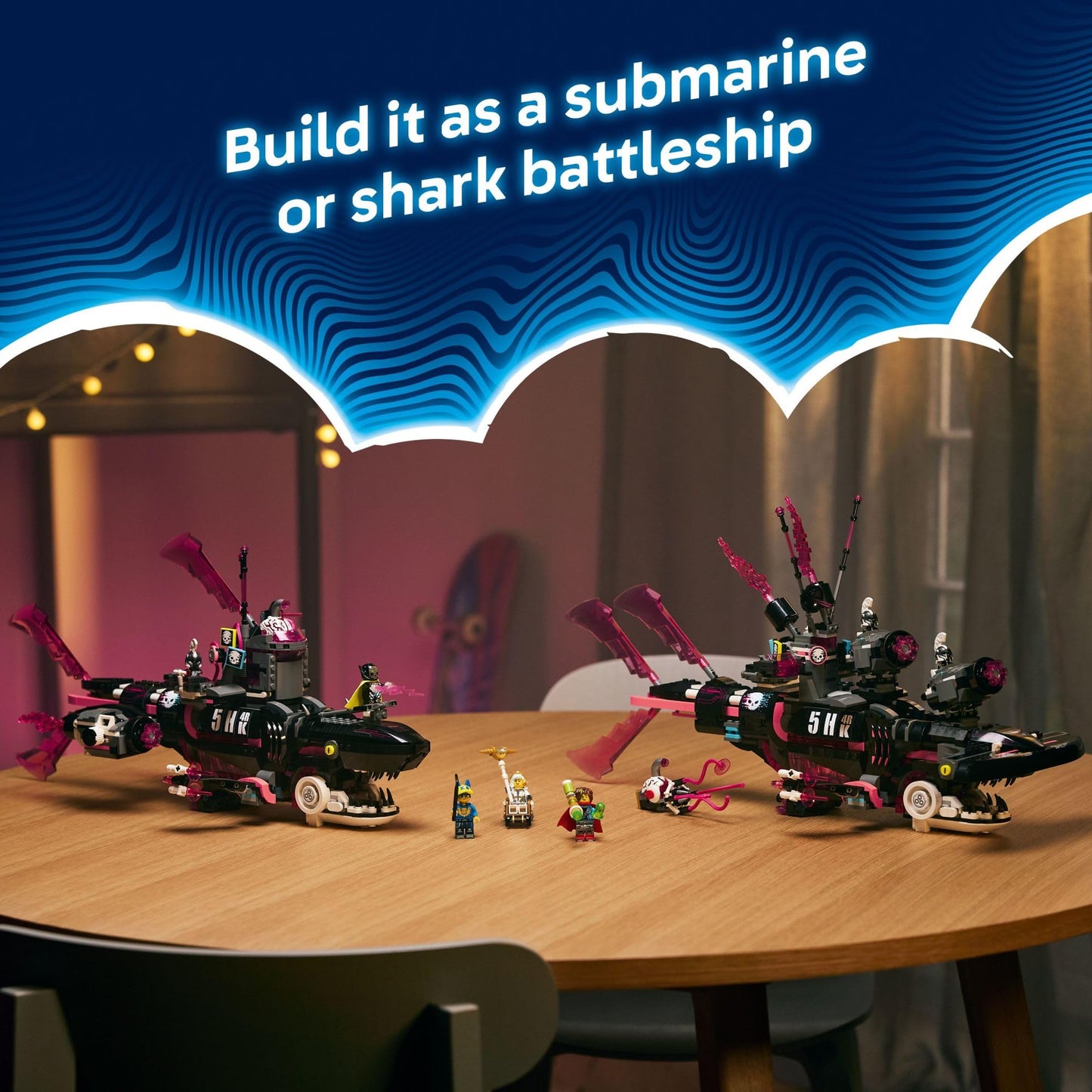 LEGO DREAMZzz Nightmare Shark Submarine 71500 – Creative Build & Adventure Play