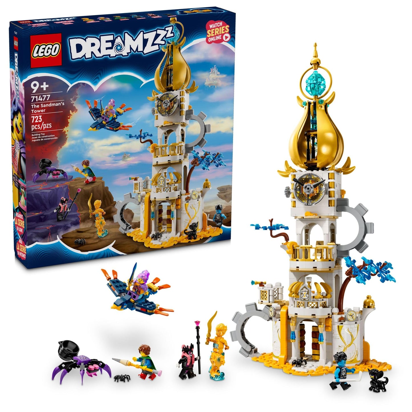 LEGO DREAMZzz The Sandman's Tower (71477) – Castle Toy for Kids 9+ | 723-Piece Set