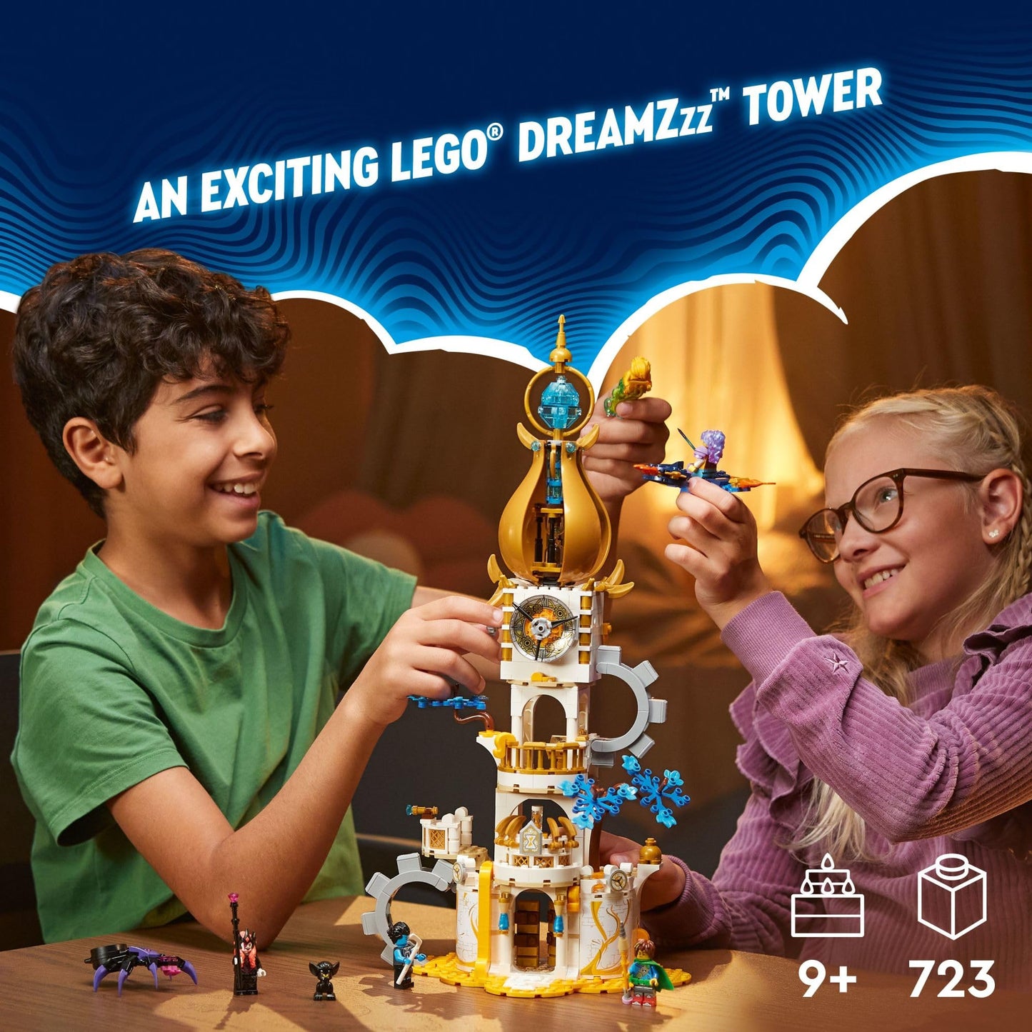 LEGO DREAMZzz The Sandman's Tower (71477) – Castle Toy for Kids 9+ | 723-Piece Set