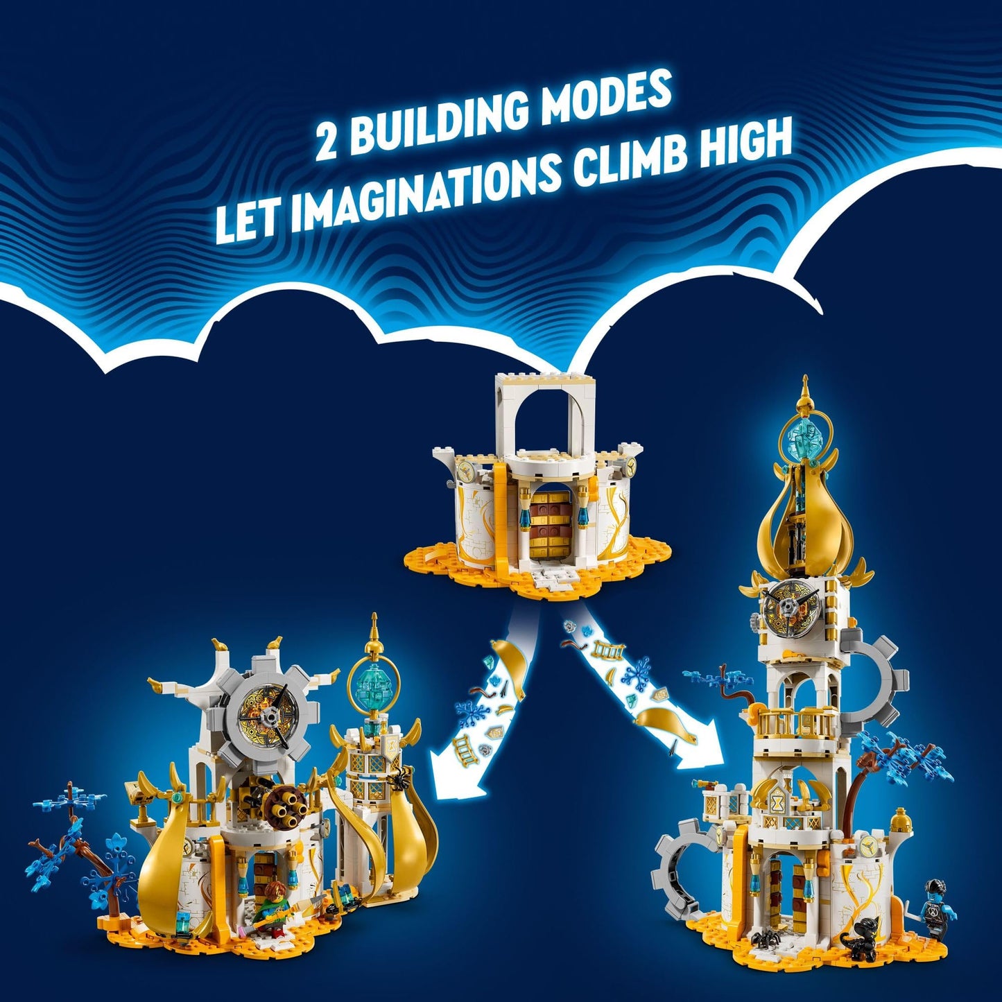 LEGO DREAMZzz The Sandman's Tower (71477) – Castle Toy for Kids 9+ | 723-Piece Set