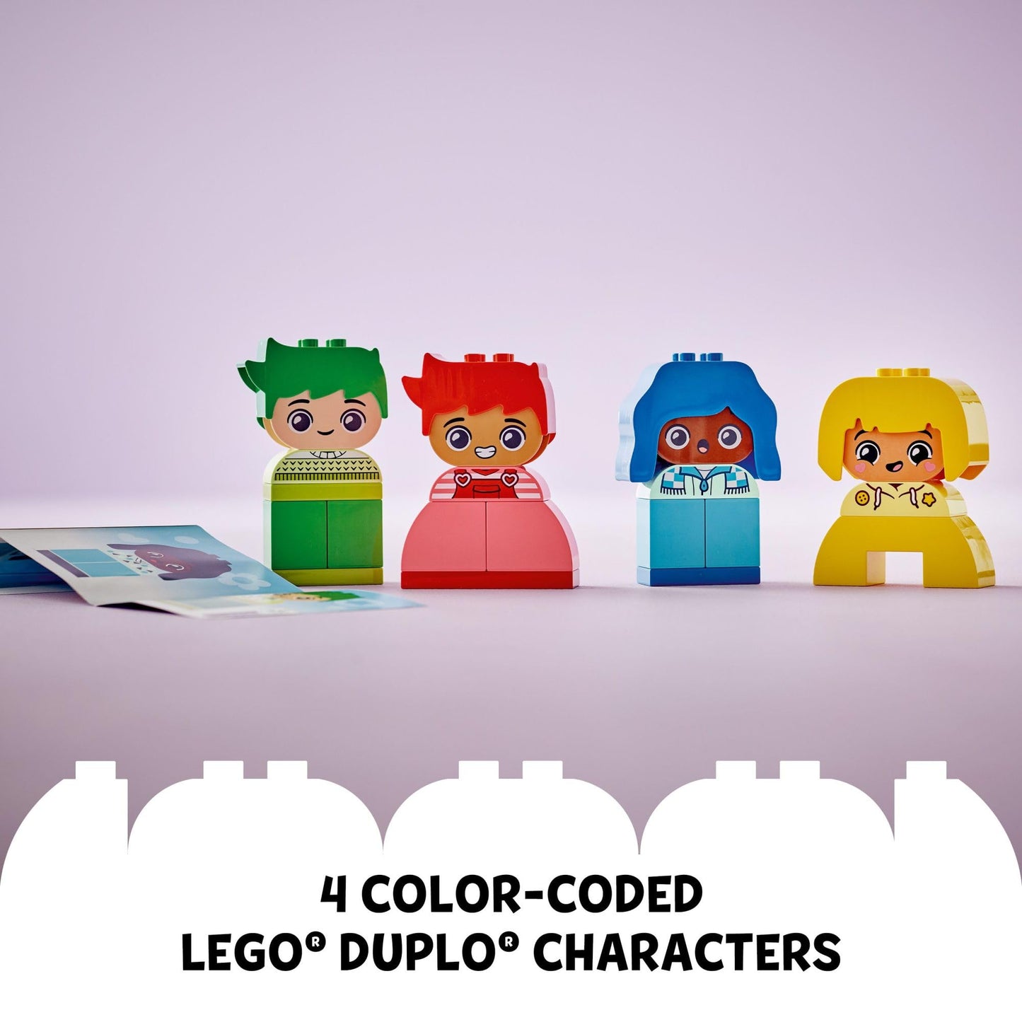 LEGO DUPLO My First Big Feelings & Emotions 10415 – Interactive Toddler Building Toy