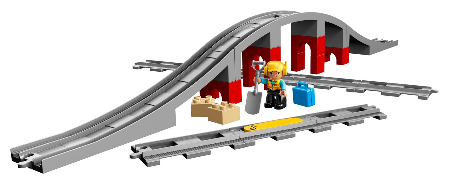 LEGO DUPLO Train Bridge and Tracks 10872 – Build, Play & Learn
