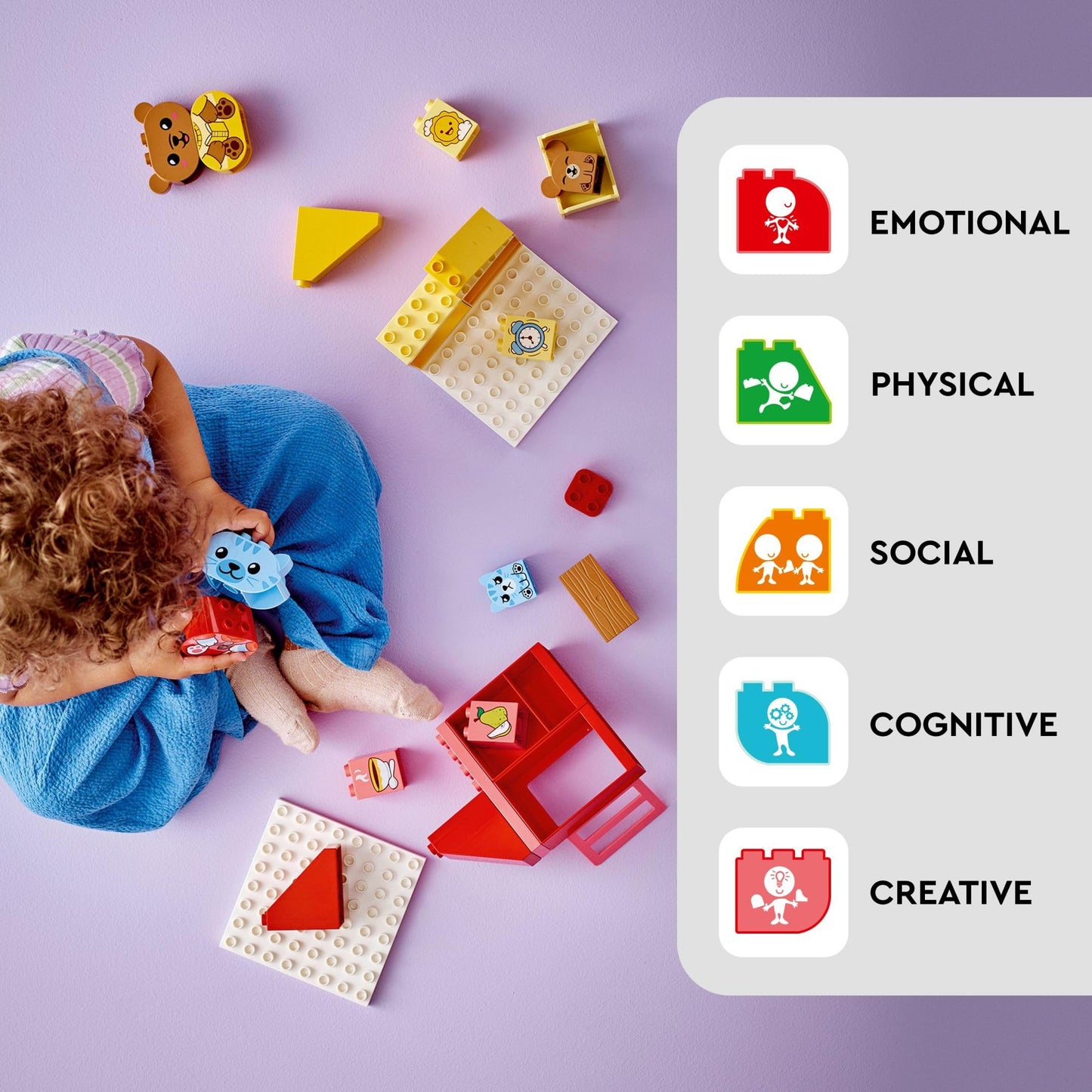 LEGO DUPLO My First Daily Routines: Eating & Bedtime (10414) – Social & Emotional Play for Toddlers