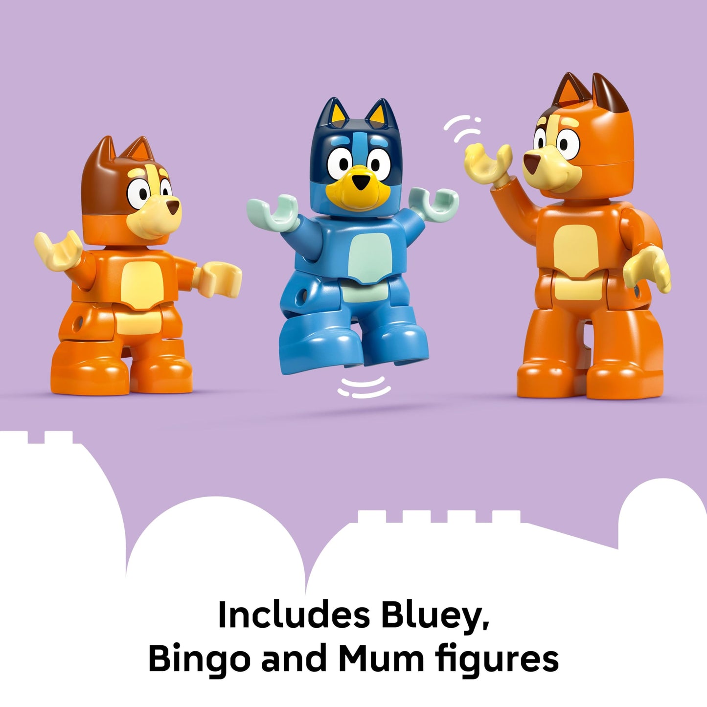 LEGO DUPLO Bluey: Family House with Memory Game 10459 – Toddler Playset