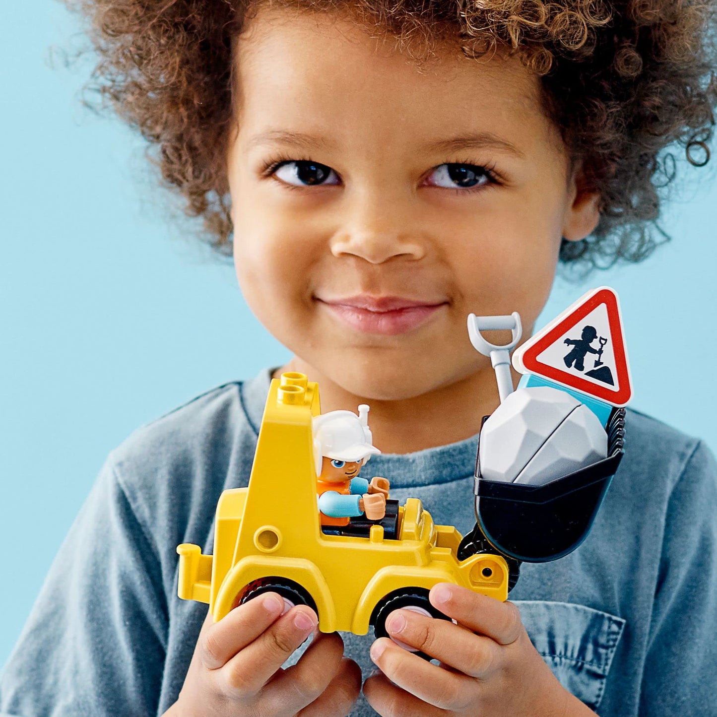 LEGO DUPLO Town Bulldozer Construction Vehicle 10930 – Early Development Toy for Toddlers 2+