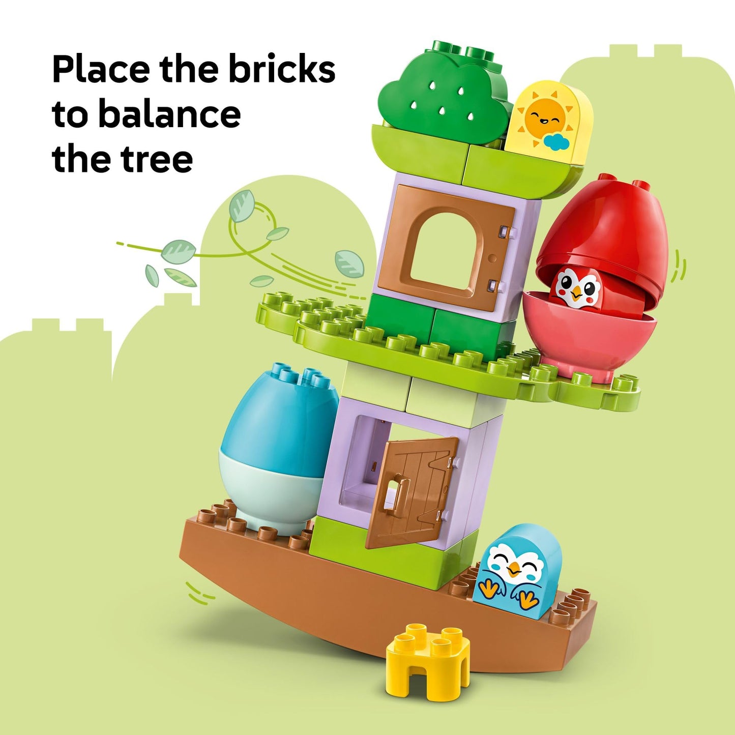 LEGO DUPLO My First Balancing & Stacking Tree Playset 10440 | Ages 18m+