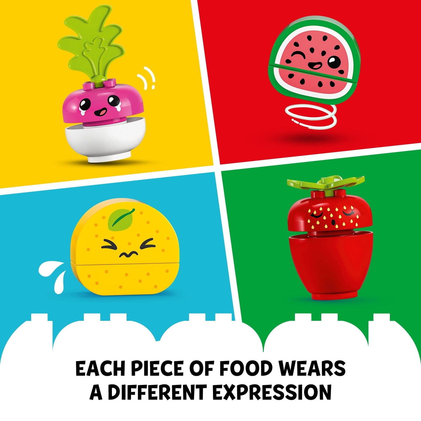 LEGO DUPLO My First Organic Market 10983 – Fruit & Veg Toy for Toddlers