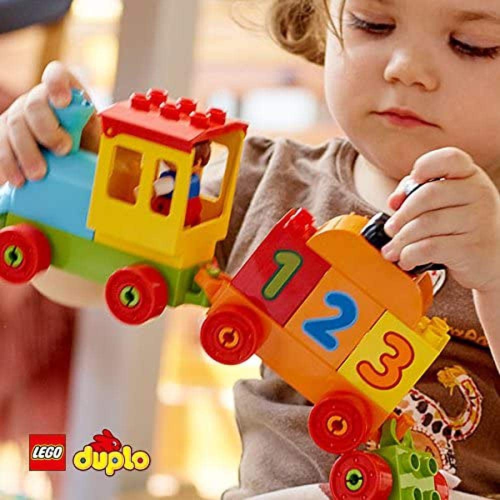 LEGO DUPLO My First Number Train 10847 – Learning & Counting Train Set for Toddlers (23 Pieces)