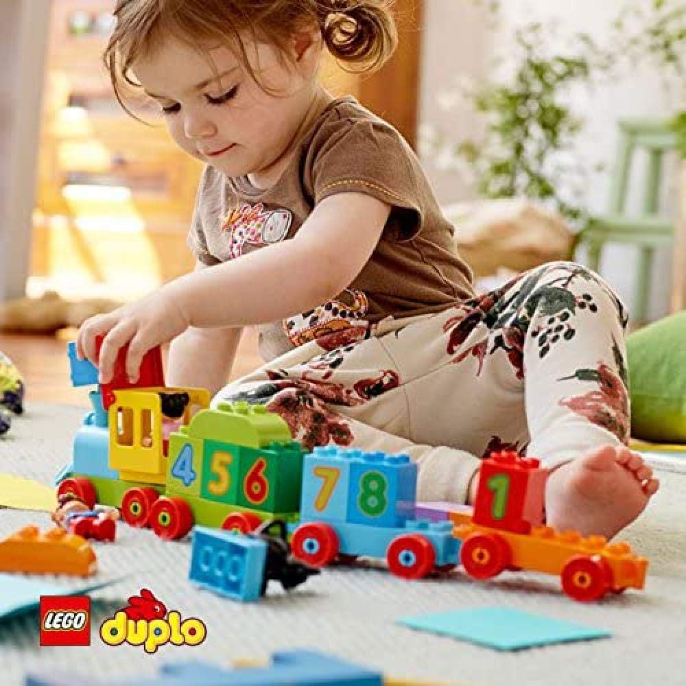 LEGO DUPLO My First Number Train 10847 – Learning & Counting Train Set for Toddlers (23 Pieces)