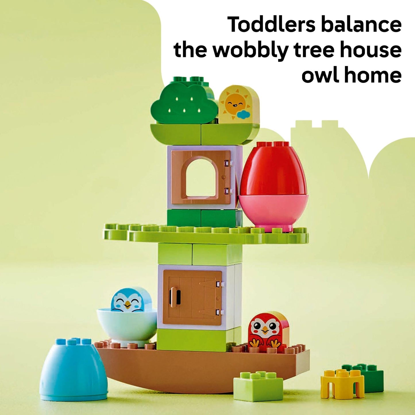LEGO DUPLO My First Balancing & Stacking Tree Playset 10440 | Ages 18m+