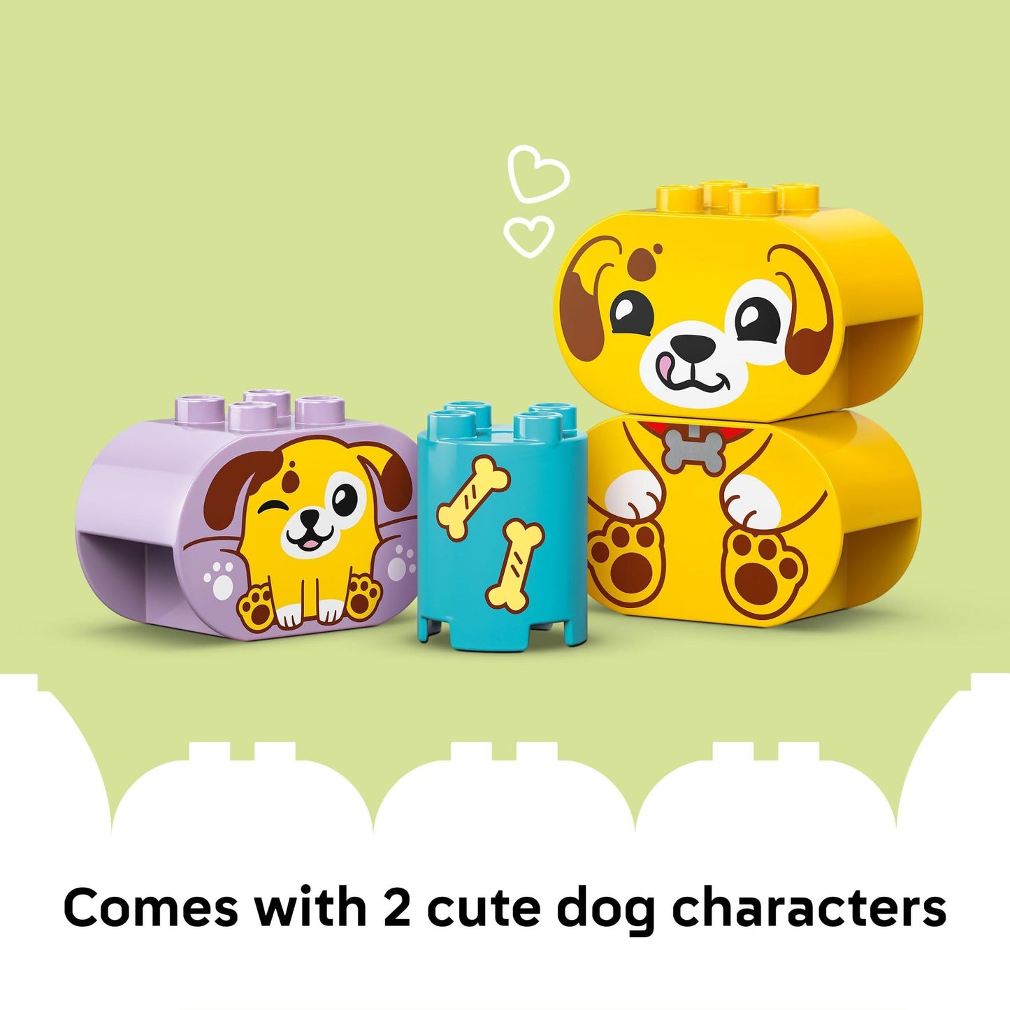 LEGO DUPLO My First Shape Sorter: Puppy House – Montessori Shape Sorting Toy for Toddlers 18m+