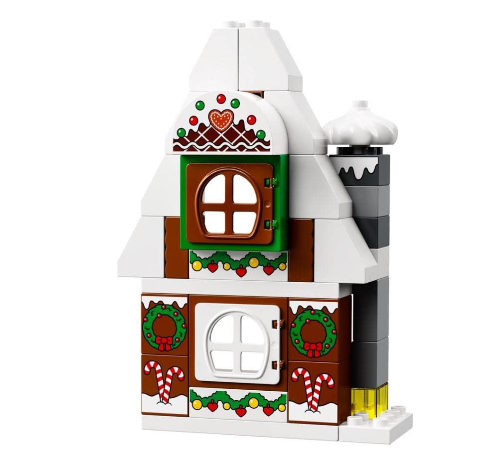 LEGO DUPLO Santa’s Gingerbread House 10976 – Christmas Toy for Ages 2+