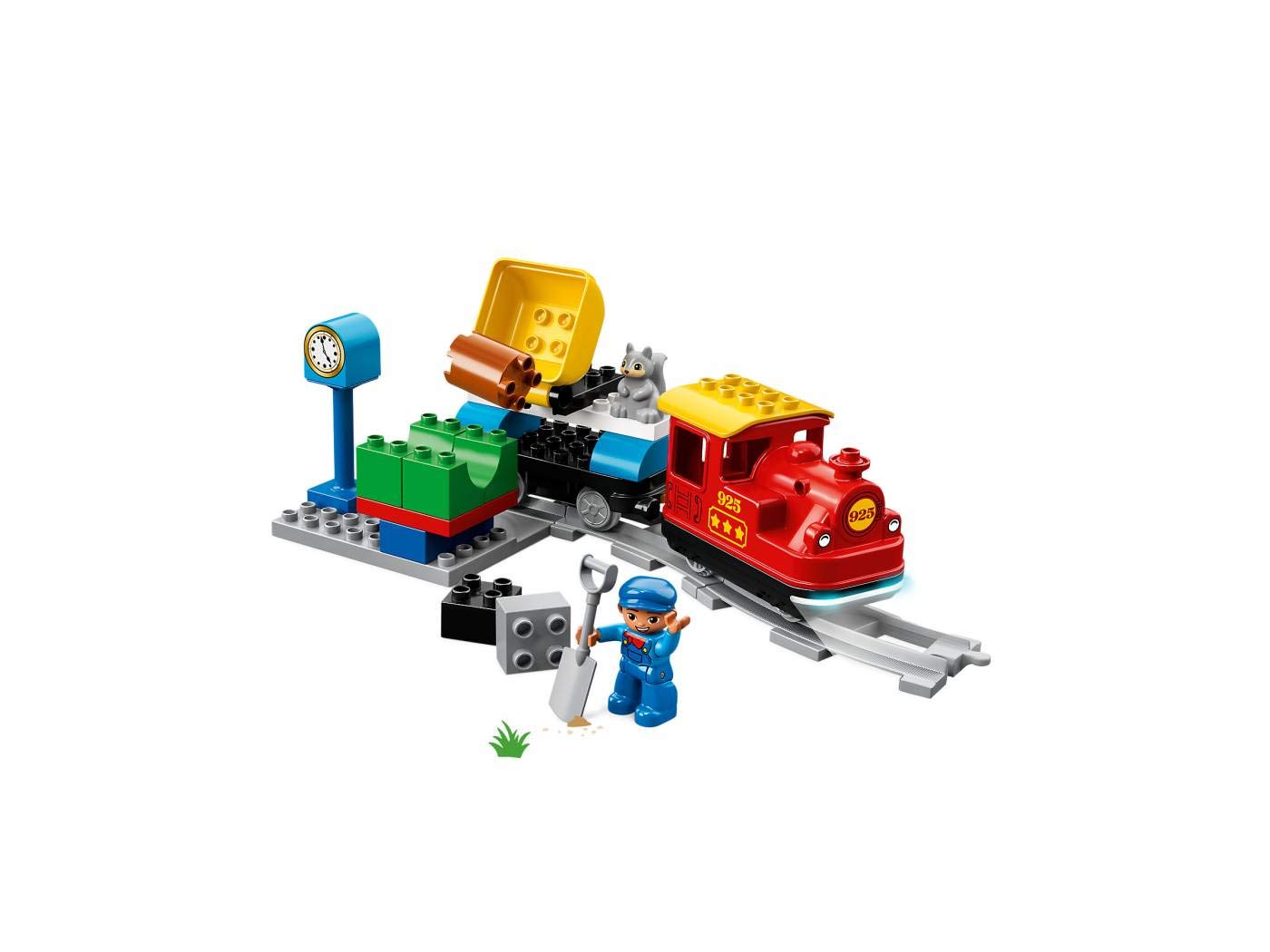 LEGO DUPLO Steam Train Set 10874 – Push & Go Train with Remote App Control