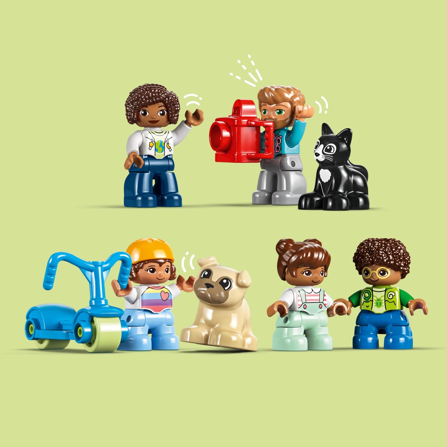 LEGO DUPLO Town 3-in-1 Family House 10994 | STEM Building Toy for Toddlers 3+
