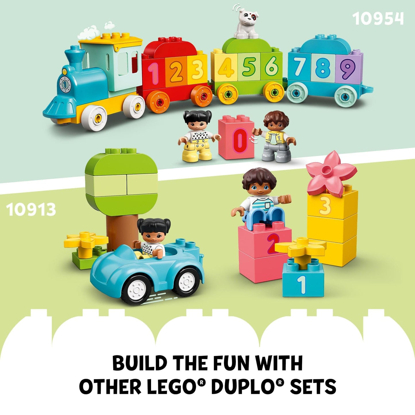LEGO DUPLO Town Alphabet Truck Toy (10421) – Early Letter Learning for Toddlers 2+