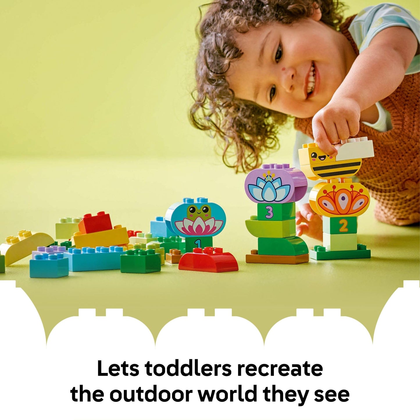 LEGO DUPLO Town Creative Garden & Flowers 10444 – Toddler Building Toy