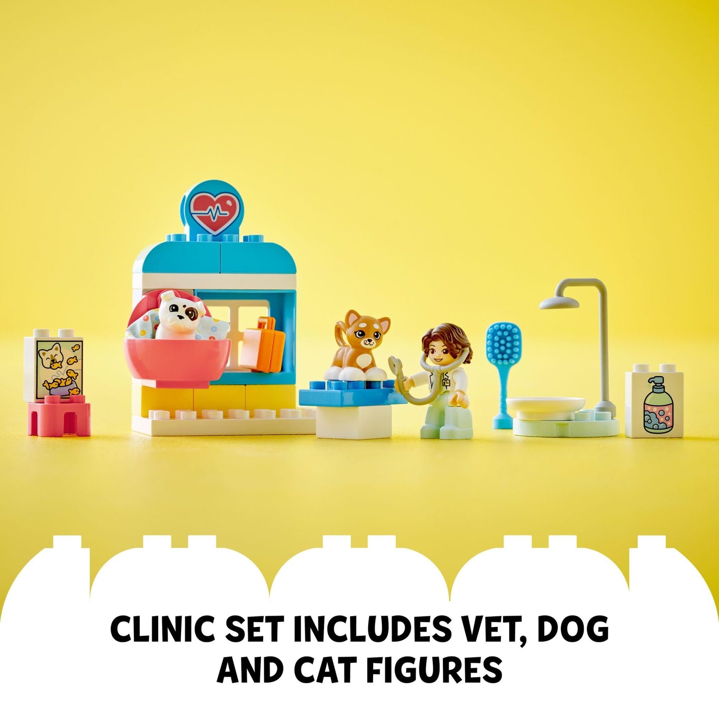 LEGO DUPLO Town Visit to the Vet Clinic 10438 – Pet-Care Role-Play for Toddlers
