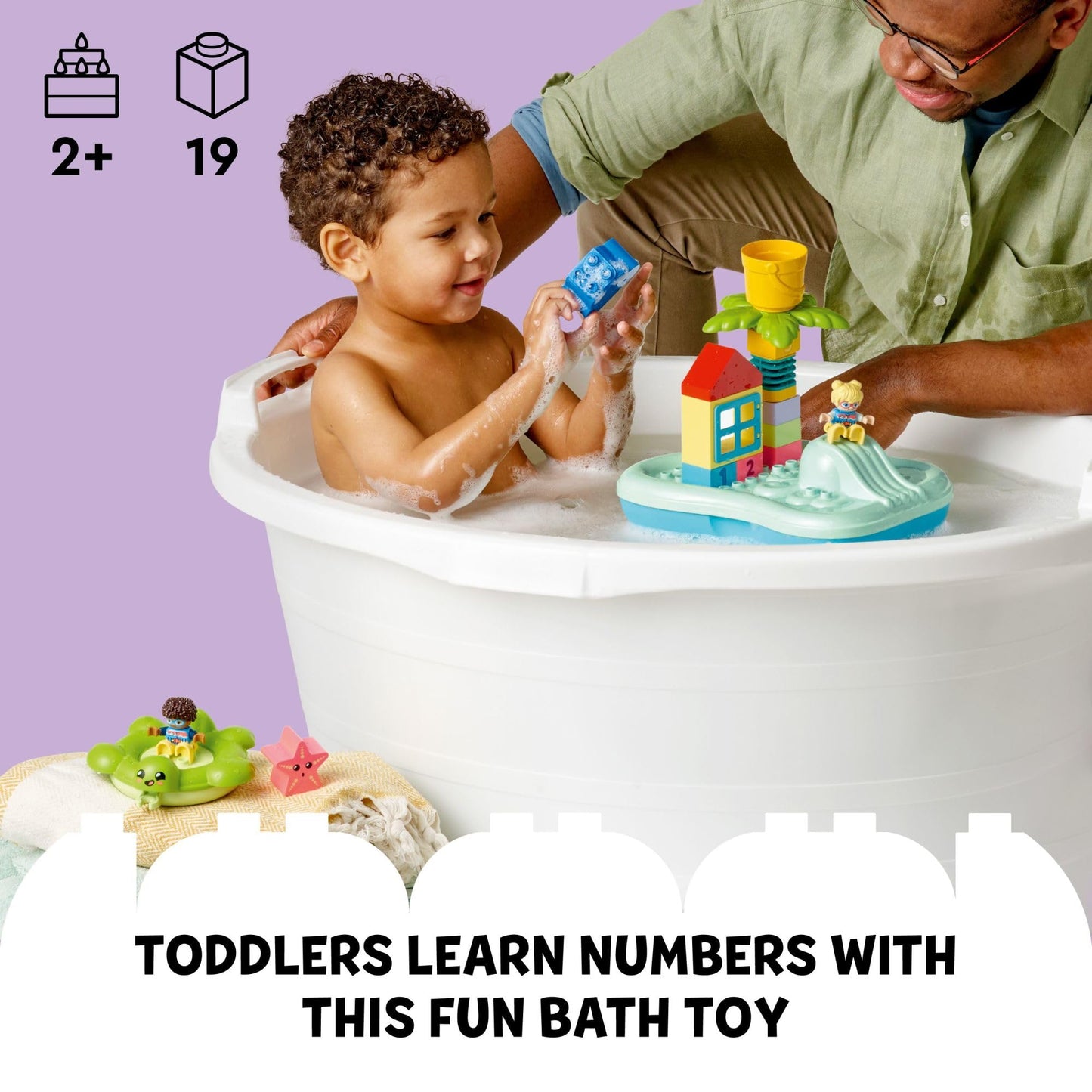 LEGO DUPLO Town Water Park 10989 – Bath Toy for Toddlers 2+
