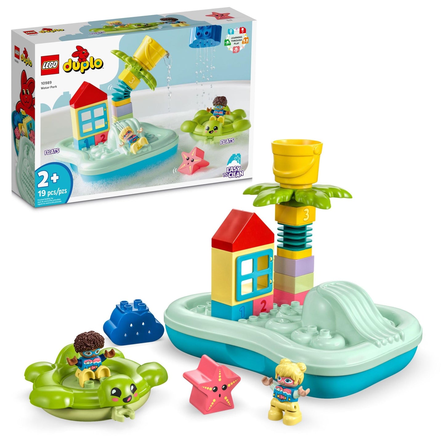 LEGO DUPLO Town Water Park 10989 – Bath Toy for Toddlers 2+