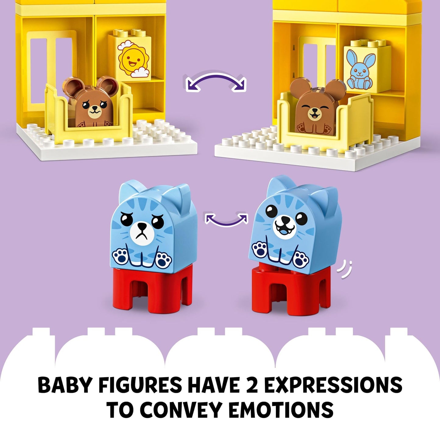 LEGO DUPLO My First Daily Routines: Eating & Bedtime (10414) – Social & Emotional Play for Toddlers