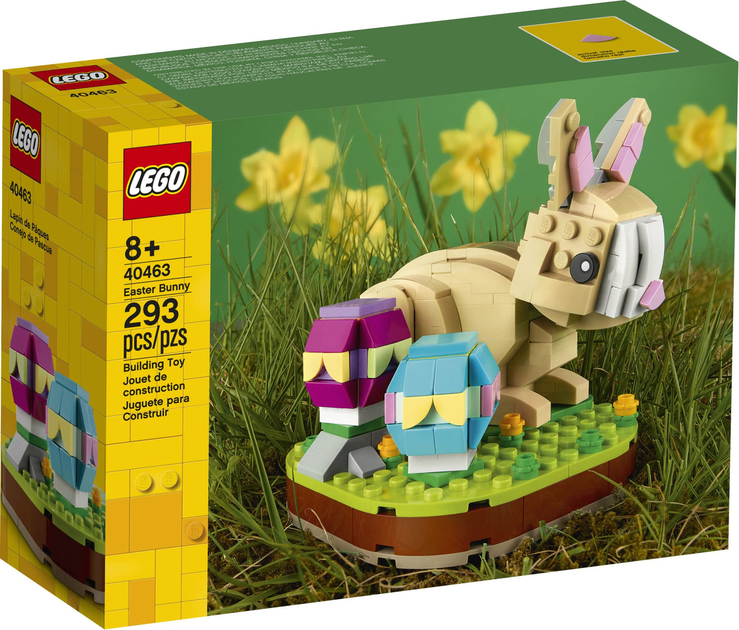 LEGO Easter Bunny 40463 Building Kit — 293 Pieces, Meadow Scene