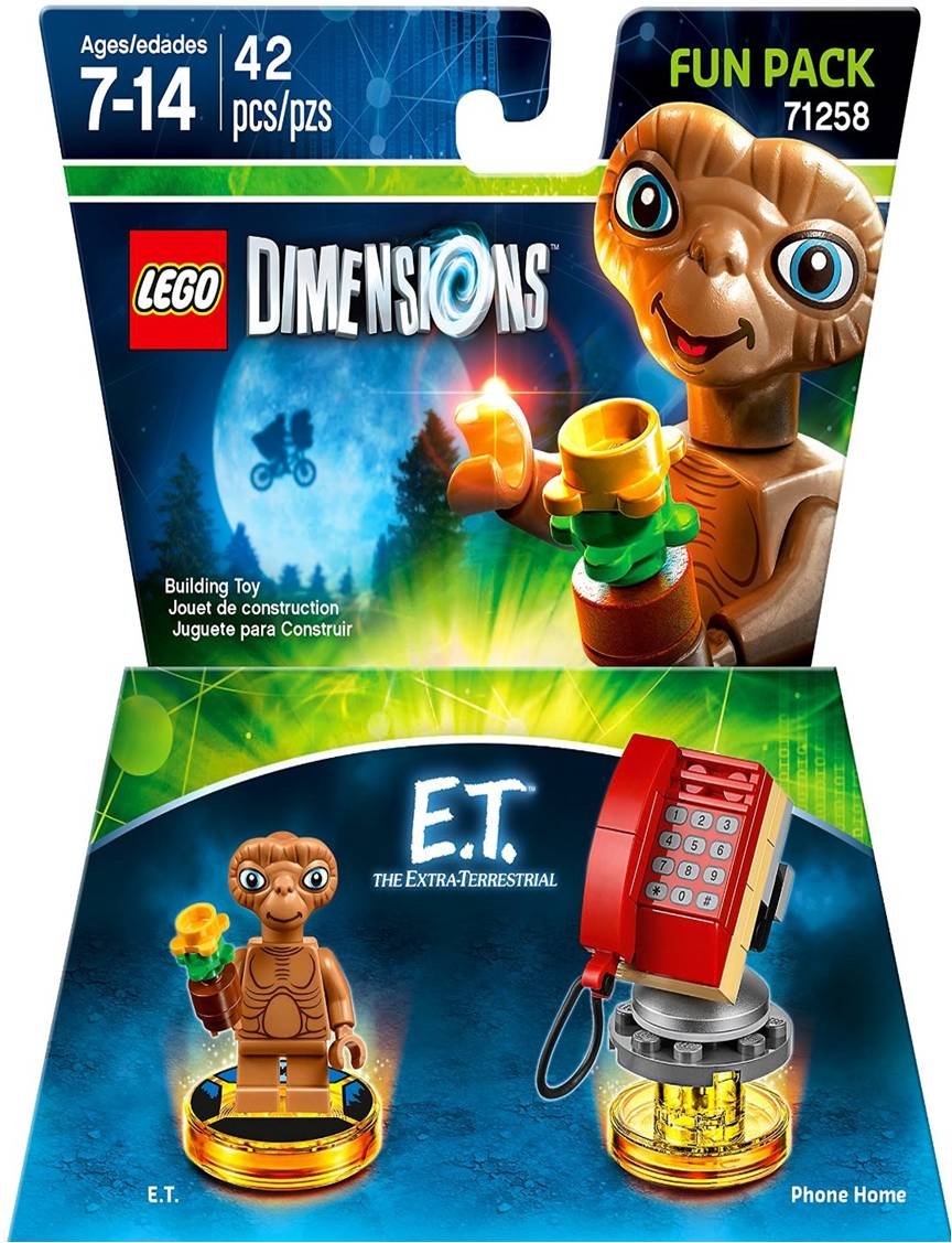 LEGO E.T. Fun Pack for Dimensions – Add-On Figure with Phone Home & In-Game Abilities