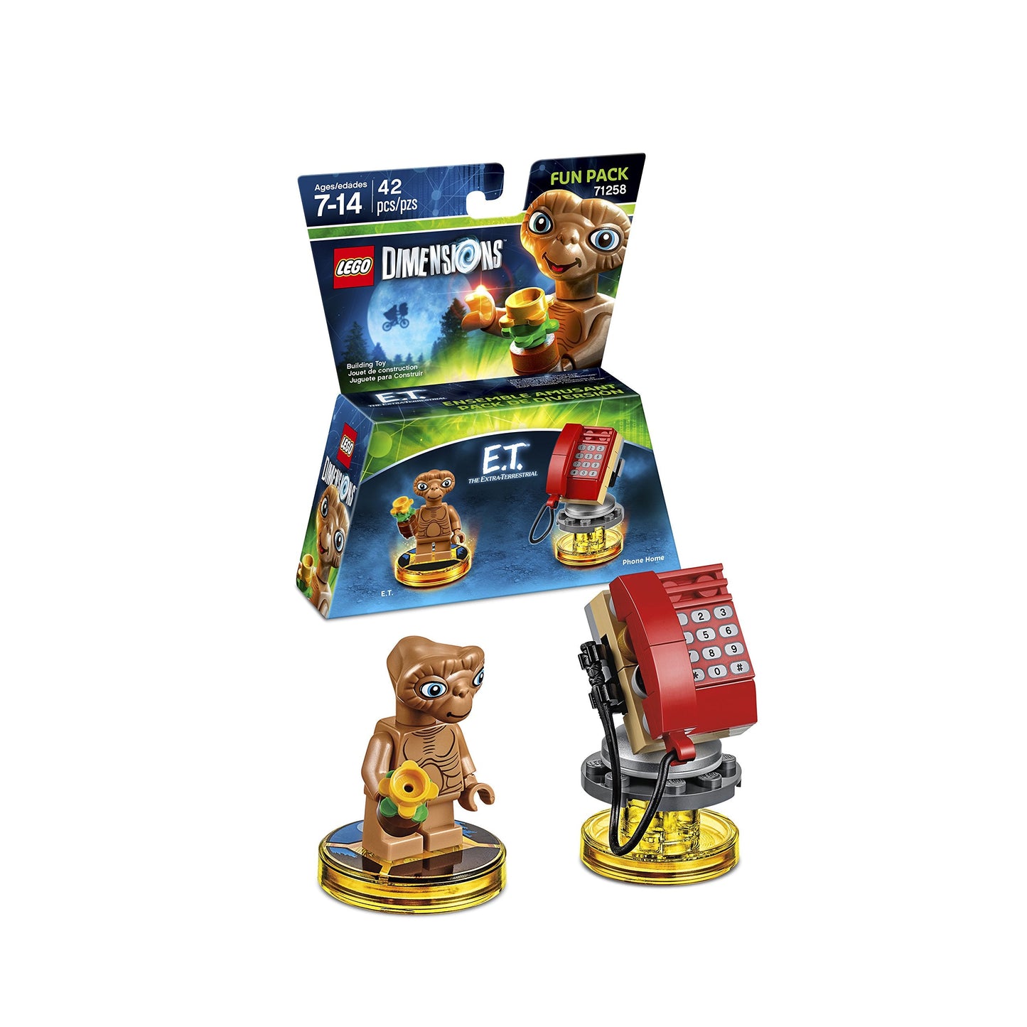 LEGO E.T. Fun Pack for Dimensions – Add-On Figure with Phone Home & In-Game Abilities